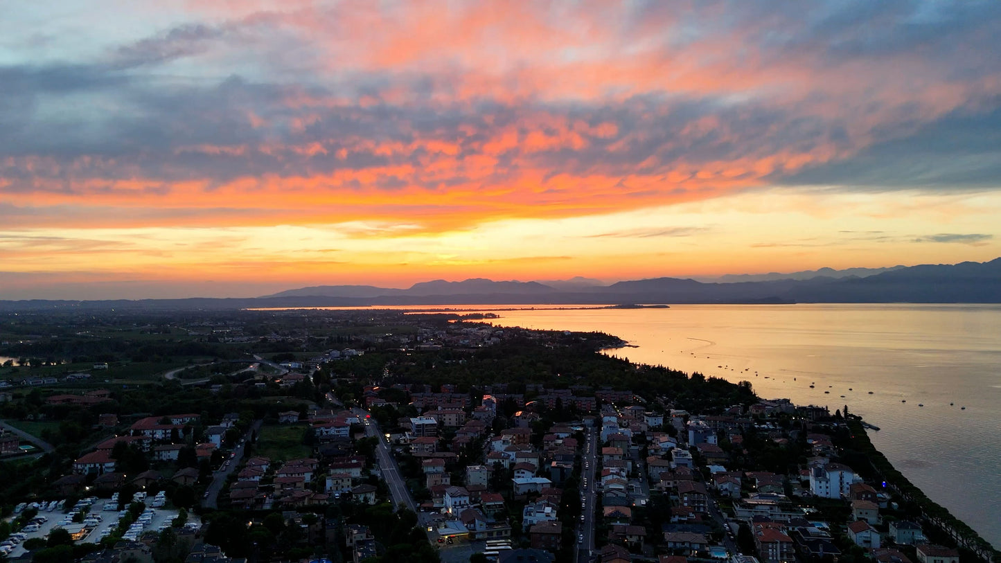 Sunset Over Peschiera del Garda