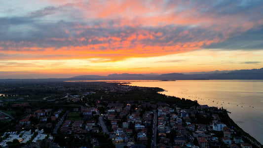 Sunset Over Peschiera del Garda