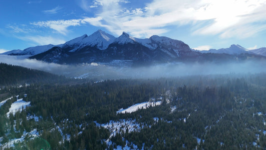 Tatra Mountains Push-In with Fog, Poland