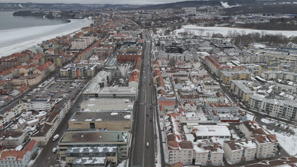 Winter Cityscape Jönköping, Sweden