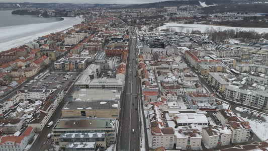Winter Cityscape Jönköping, Sweden